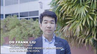 AAUT 2023 - Teaching Excellence Nominee Submission Dr Frank LIU UWA