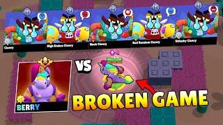 NEW OP BRAWLER BERRY BROKEN ALL GAME  Brawl Stars 2024 Funny Moments, Wins, Fails ep.1463