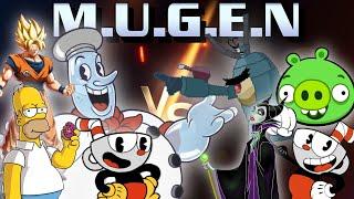 HAPPY BIRTHDAY @Superpanosgg! Ultimate Battle Party - Team Cuphead vs Team Maleficent - Mugen Battle