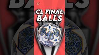 Every Champions League Final ball ever made! 