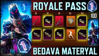 A1 ROYALE PASS | BEDAVA MATERYAL | A1 ROYALE ÖDÜLLERİ MATERYAL | PUBG MOBILE