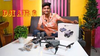 Dji Air 3 Unboxing !! Drone….!! Theskyjourney ￼