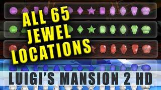 Luigi's Mansion 2 HD All Gems - All Jewel Locations Gems - Nintendo Switch Remake