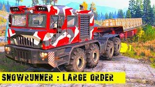 SNOWRUNNER | Extreme Mud Cargo Challenges in SnowRunner Gameplay .