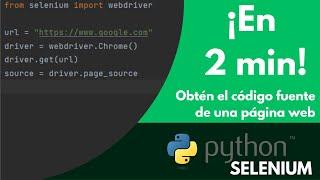 Aprende a abrir navegador con python | Selenium Python para principiantes