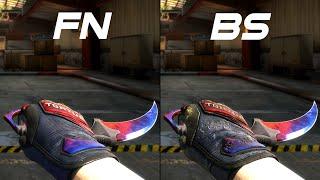 CSGO Specialist Gloves | Marble Fade - Skin showcase all floats [4K60FPS]