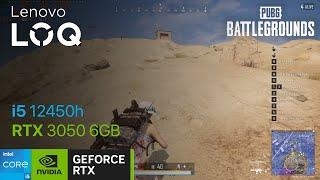 PUBG Battleground PC Karakin Map Benchmark : i5 12450h RTX 3050 6GB | Ultra Settings only