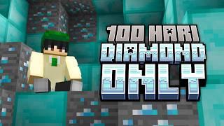 Tantangan 100 Hari Bertahan Hidup di Dunia Diamond Minecraft