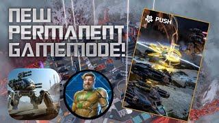 NEW PUSH GAMEMODE IS HERE! WHAT'S IT LIKE? TESTING IT OUT! (War Robots)