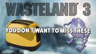 Wasteland 3 – Don’t Miss These | Cyborg Chicken Poultron, Honey Badger, Golden Toaster, & More