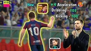 Xabi + Son of God Messi 2015 + 4-1-2-3 = Opponents Destruction 🫡 New 106 Rated Booster Messi 