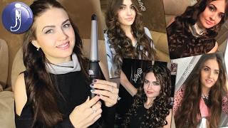 Конусная плойка Babyliss Pro d-19/32 мм. Как накрутить волосы плойкой? Крупные кудри, локоны. Juliyа