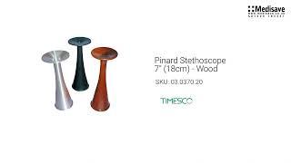 Pinard Stethoscope 7 18cm Wood 03 0370 20