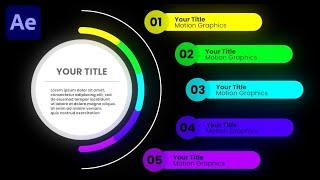 Infographics Animation In Adobe After Effects - After Effects Tutorial In Hindi.