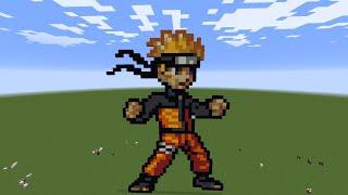 Naruto texture pack on Minecraft