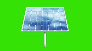 Solar Panel & Solar Plant Green Screen Footage 4K