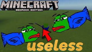 USELESS MINECRAFT TRICK? #Shorts