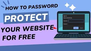How To Password Protect Your Website For Free - .htaccess and .htpasswd