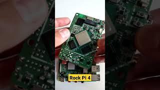 Rock Pi 4 Computer with Rockchip RK3399 ARM CPU vs Raspberry Pi #shorts