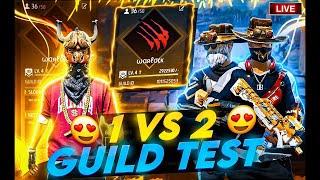 FREE FIRE LIVE GUILD TESTING | GUILD TEST LIVE | FF LIVE GUILD TEST #freefirelive #totalgaming