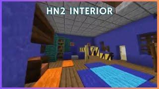 Minecraft Tutorial: How To Make The Neighbor House Interior Part 1! (Hello Neighbor 2)