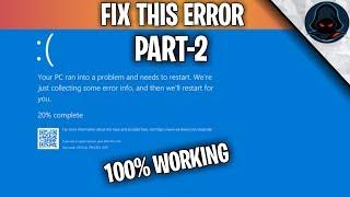 How to fix Tencent Gaming Buddy Blue screen Error in Windows 10 PART2 || In Hindi || 2019