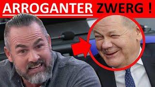 ARROGANTER ZWERG CARSTEN STAHL RECHNET MIT OLAF SCHOLZ AB