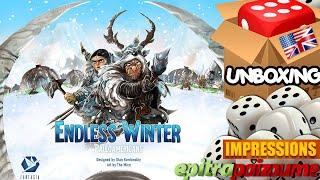 Endless Winter Paleoamericans - Unboxing & Impressions (EN) by Epitrapaizoume