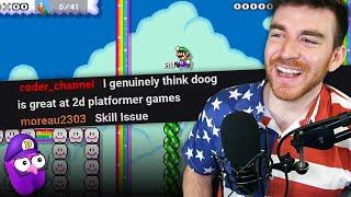 Beating 25 Mario levels in 1 life, but banning all words (VOD)