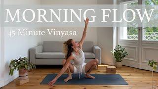 Morning Vinyasa Flow Energize Your Day | 45 Min Morning Yoga