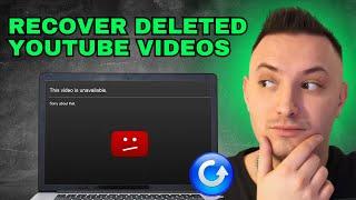 How To Recover Deleted Youtube Videos From My Channel? (2024 UPDATE)