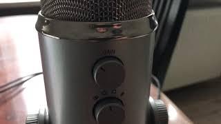 BLUE YETI MIC - PATTERN & GAIN