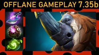 ⭐JT- Magnus 20 Kills! Offlane Gameplay 7.35b - Dota 2 Top MMR