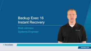 Backup Exec 16 Demo - Instant Recovery for Hyper-V Virtual Machines