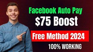 facebook auto pay method 2024 | Step-by-Step Tutorial on Enabling Facebook Auto Pay #fbautopay