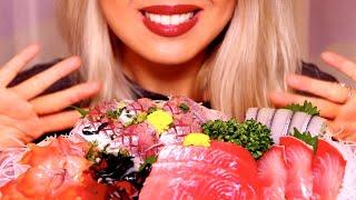 ASMR Sushi | Sashimi Platter w/ Toro *No Talking