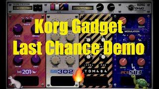 Korg Gadget 3 Last Chance Demo (Part 1)