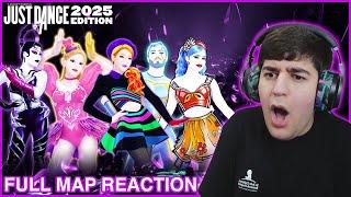 Ariana Grande Collab! | Just Dance 2025 Full Map Reactions #1 | One Last Time, Boy is Mine, & More!