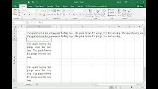 Shortcut key to Wrap & Justify Text in MS Excel (All Versions)