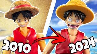 Sh Figuarts Luffy has changed a LOT in 14 years!!