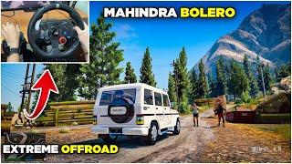 GTA V - Extreme Offroad with Mahindra Bolero | Logitech G29 Gameplay #27