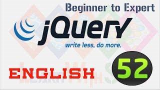 JQuery-52 prepend() and append() methods of JQuery in English - LearnWithSaad