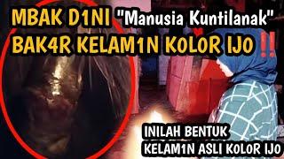  MBAK DIN1 (Manusia Kuntilanak)‼️ BAKAR P0T0NGAN KELAM1N K0L0R IJ0‼️