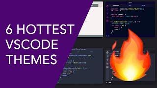 Top 6 Hottest VS Code Color Themes | #codingphase