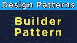Builder Pattern - Design Patterns