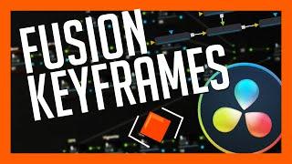 Fusion Keyframes 101 - DaVinci Resolve Fusion Animation Basics Tutorial