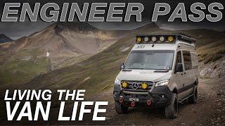 Climbing Engineer Pass In a Sprinter Van | Living The Van Life