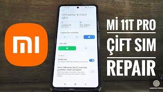 XİAOMİ Mİ 11T PRO DİRENÇ DEĞİŞİMİ ÇİFT SIM REPAIR 