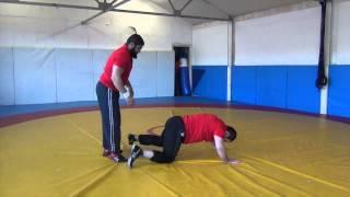 Legion Wrestling Academy - Defence To Cross Ankle (Protect The Arm)