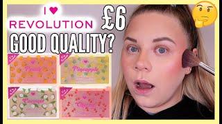 NEW I HEART REVOLUTION OMBRE BLUSHERS & HIGHLIGHTERS  |makeupwithalixkate